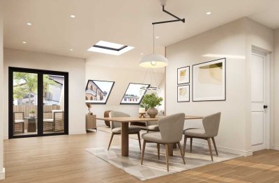 Erstbezug nach Sanierung! 4 - Zimmer - Dachgeschosswohnung mit offener Wohnküche und Terrasse!