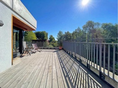Traumhafte Penthouse Wohnung mit schönem Weitblick in Tutzing