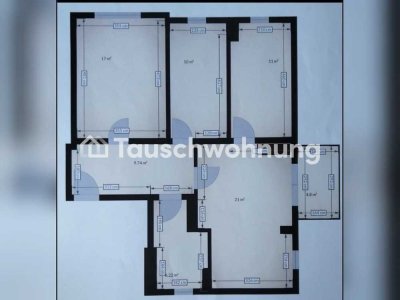 Tauschwohnung: Tausche schöne 3RW mit Balkon gegen 4Raum