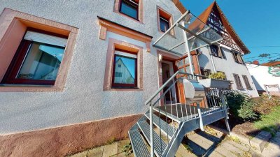 Wohnen im alten Rathaus von Stutensee-Staffort, 3-Zimmer-Wohnung