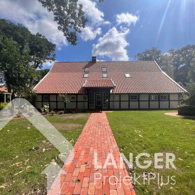 Idyllisches Heuerhaus im Brögberner Siedlungsteil Bülten-historisch aber modern Kfw100