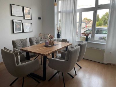 Modernisierte 3-Raum-Wohnung / Haus mit Balkon und Einbauküche in 48366 Laer