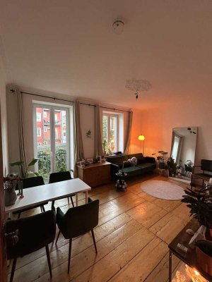 BEFRISTETE Miete: Altbauwohnung in Sachsenhausen vom 01.03.26-31.07.26