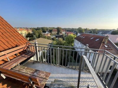 2 Zimmer Dachgeschosswohnung mit Balkon