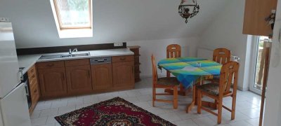 3 Zimmer Dachgeschosswohnung mit Balkon in Wandlitz