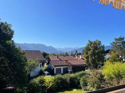 Murnau: 2-Zimmer-Wohnung mit wunderschönem Bergblick