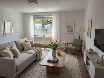 Stilvoll saniert: Flexible 3-Zi.-Wohnung mit Balkon & Einbauküche in Bamberg