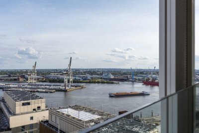 Fantastische Weitblicke - Vollmöblierte 2-Zimmer-Wohnung im Luxustower THE LYTE