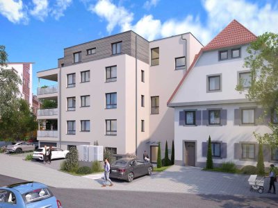 Eigentumswohnung, im 2.OG, mit Personenaufzug,
Wohnquartier Bachstraße, am alten Markt Obersontheim