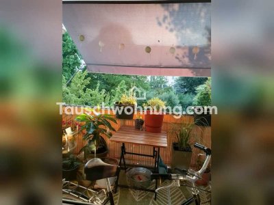 Tauschwohnung: 4 Zimmer mit Balkon und 2 Bädern