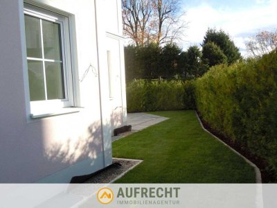 AUFRECHT *EXKLUSIVER NEUBAU* - 4-Zimmer-Erdgeschosswohnung mit eigenem Garten und tollen Hobbyräumen