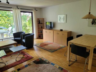Helle 2-Zimmer Wohnung mit eigener Terrasse in Karlsruhe-Waldstadt