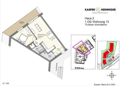Tolle Wohnung mit großzügigem Balkon