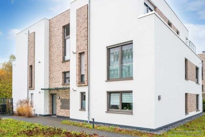 Kleine Neubauwohnung mit Blick ins Grüne