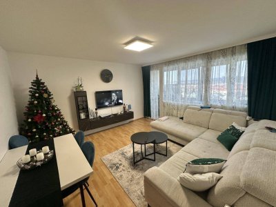 GERÄUMIGE 3-ZIMMER-WOHNUNG IN OBER-GRAFENDORF MIT LOGGIA UND STELLPLATZ