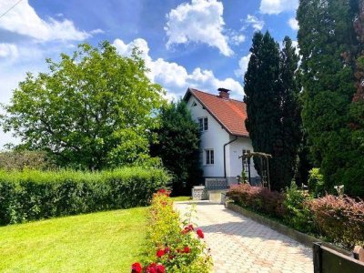 Solides Einfamilienhaus, herrlicher Garten!