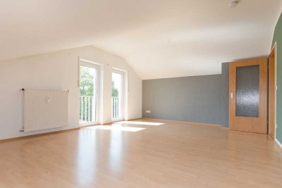 Hübsche 3-ZKB-Dachgeschosswohnung