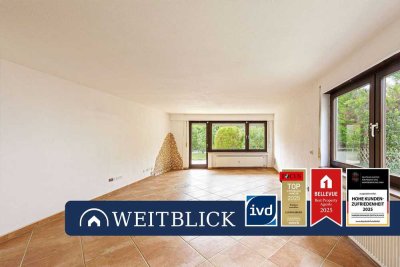 WEITBLICK: Grünes Wohnglück im Erdgeschoss!