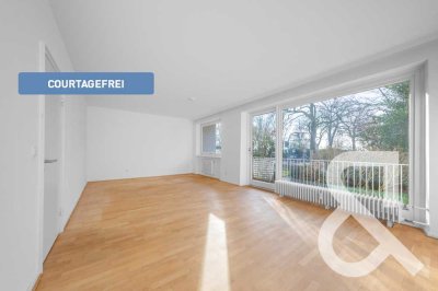 1-Zimmer-Appartment mit Balkon an der Alster