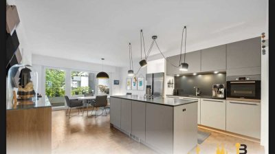 Helle 4-Zimmer-Wohnung in unmittelbarer Nähe zur Uniklinik – moderne offene Küche & Tiefgarage