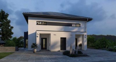FÜR FAMILIEN DIE GERNE ZUSAMMEN KAUFEN MÖCHTEN / MODERNE VILLA ZWEIGETEILT