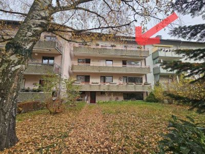 Wolfartsweier: Vermietete 5-Zi-Whg, 2. OG, Bad m Wanne/Dusche, G-WC, 3 Balkone, voll unterkellert