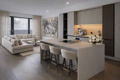 Urban Living neu definiert – Design-Apartment mit Gym, Rooftop und Workspace // Erstbezug