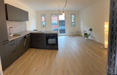 Erstbezug! Stilvolle 2,5-Raum-Erdgeschosswohnung