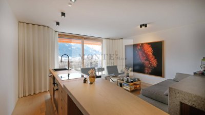 Freizeitwohnsitz- Wohnen im Design- Apartment mit Sonnen-Terrasse und Panoramaview