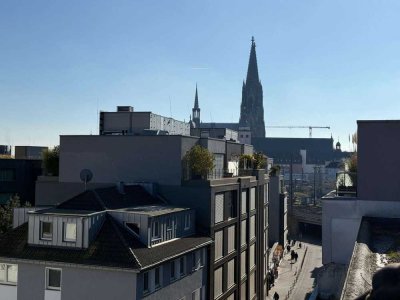 NEUBAU PENTHOUSE MIT DOMBLICK - DACHTERRASSE UND PANORAMABLICK ÜBER KÖLN +PROVISIONSFREI+