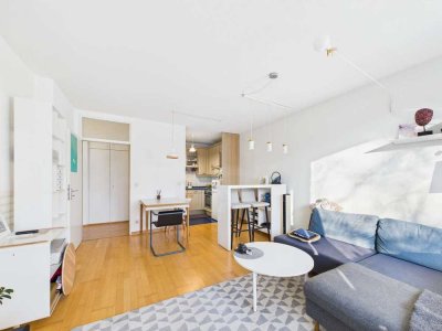 SITULI: Helle 2-Zimmer-Wohnung mit zwei Balkonen und praktischem Grundriss