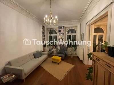 Tauschwohnung: Wunderschöne Altbau EG Wohnung mit Mini-Garten zum Tausch
