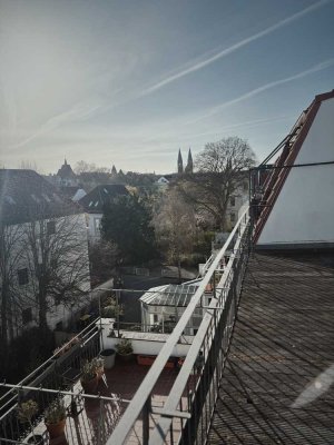 Wohnung über 2 Etagen im Viertel mit Blick über Bremen