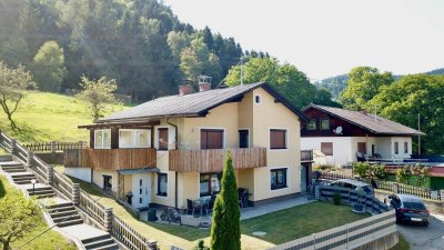 Charmantes, möbliertes Einfamilienhaus in absoluter Ruhelage von Micheldorf!