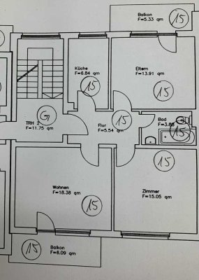 Freundliche 3-Zimmer-Wohnung in Münster - Hiltrup