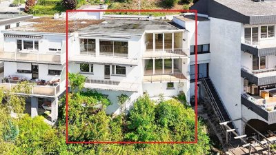 Ausblick garantiert! Flexibel nutzbares Einfamilienhaus mit 2 Balkonen und Terrasse in Bad Ems