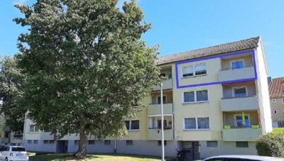 Freundliche und gepflegte 2-Zimmer-Wohnung mit Balkon in Obernkirchen