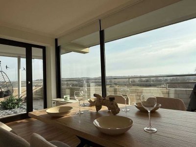 Sonnenterrasse & grüner Panoramablick für glückliches Wohnen