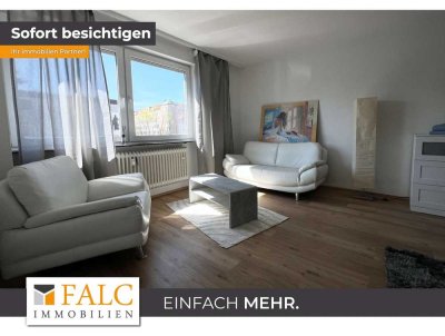 Helles 1-Zimmer-Apartment mit großzügigem Wohnbereich und Gemeinschaftsgarten