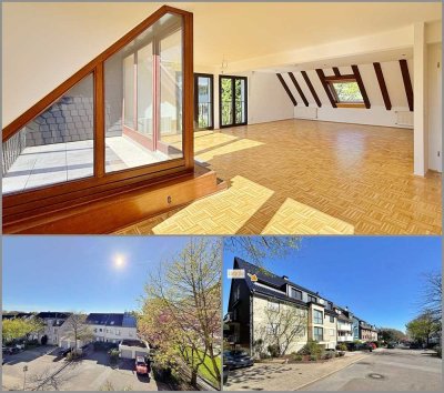 Großzügige Maisonette mit Loggia in ruhiger Wohnlage von Essen-Bredeney