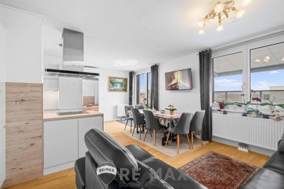 "Dachgeschoss-große Terrasse- Koffer packen-einziehen-vollmöbliert"