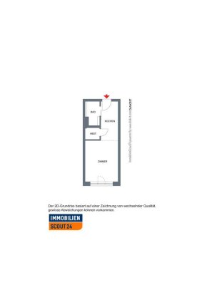 schöne sonnige Studentenwohnung