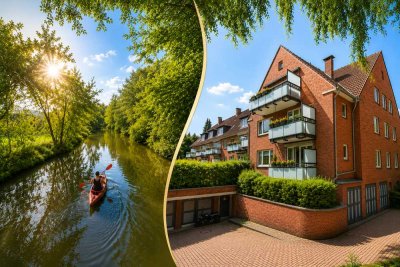 Top-Lage am Inselkanal: Großzügige Eigentumswohnung mit Potenzial zur individuellen Traumwohnung