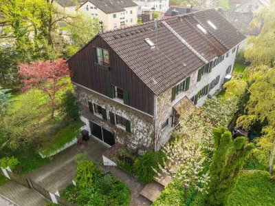 Ruhe und Erholung am Starnberger See:
Urgemütliche 7-Zimmer-Landhaus-Doppelhaushälfte
mit Sauna
