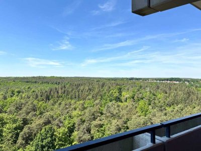 * WEITBLICK GARANTIE * XL Wohnzimmer und FRISCH RENOVIERT * WALDLAGE * KL WEST *