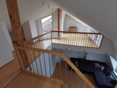 Über den Dächern Nürnbergs - Galeriewohnung