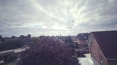 Mit dem ganzen Charme des alten Ortskerns - Dachgeschosswohnung über den Dächern von Olfen!