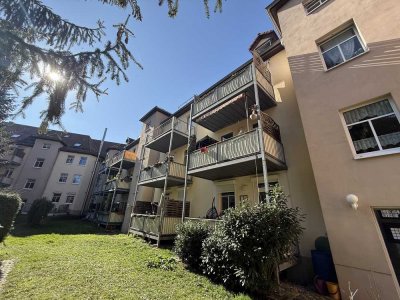 3-Zimmer-Altbauwohnung mit Balkon in Weißenfels