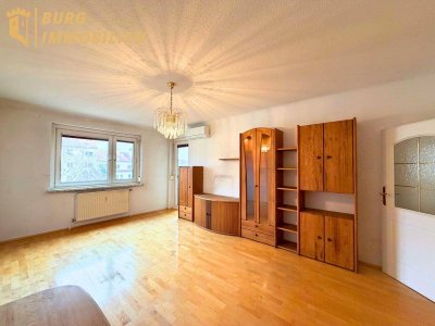 Perfekt angebunden Richtung Wien: zentral gelegene 2,5-Zimmer-Wohnung mit Loggia und Klimaanlage in Schwechat