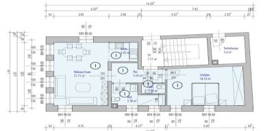Helle möblierte EG-Wohnung in Roth mit Top-Lage - ab 3 Monat mietbar